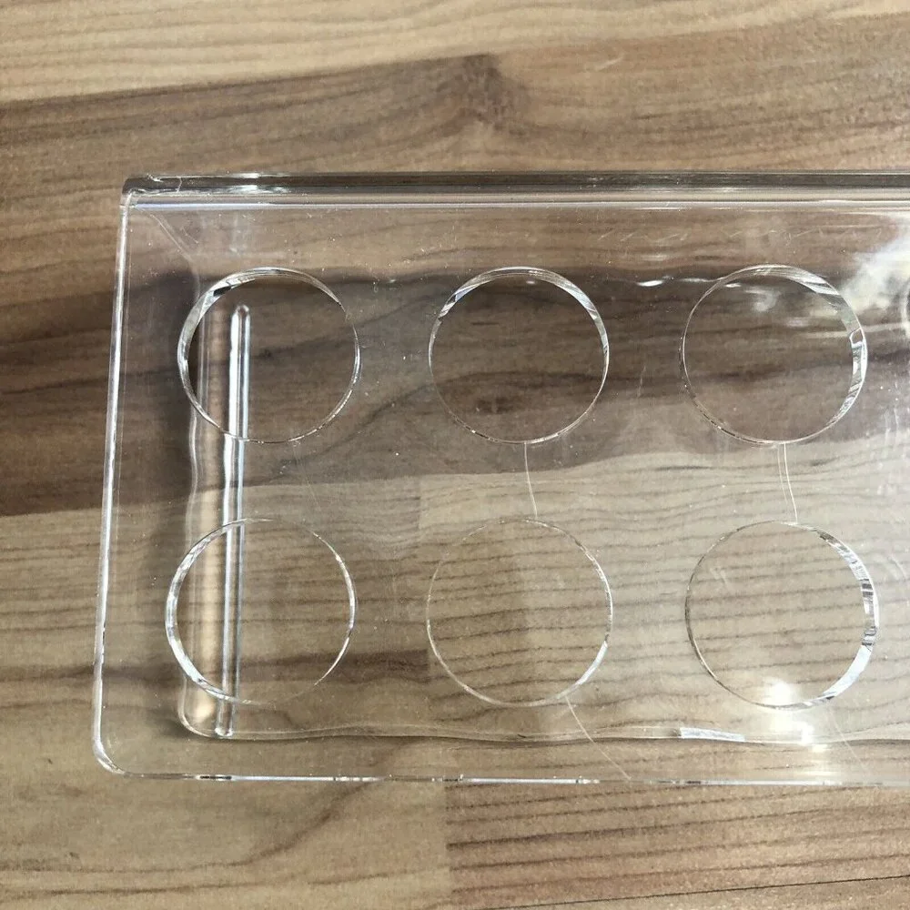 Mary Kay Lipstick Holder Clear Acrylic 10 Holes In Box